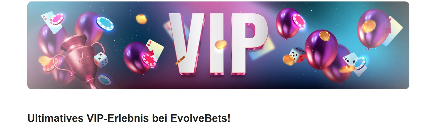 Evolve Casino VIP